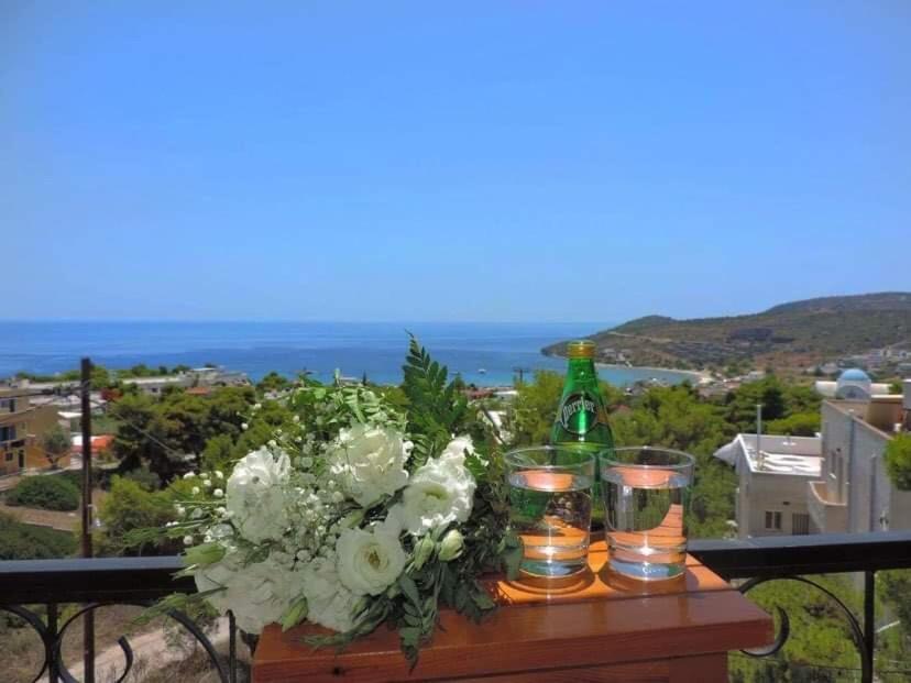Sunset Rooms Agia Marina  Eksteriør bilde