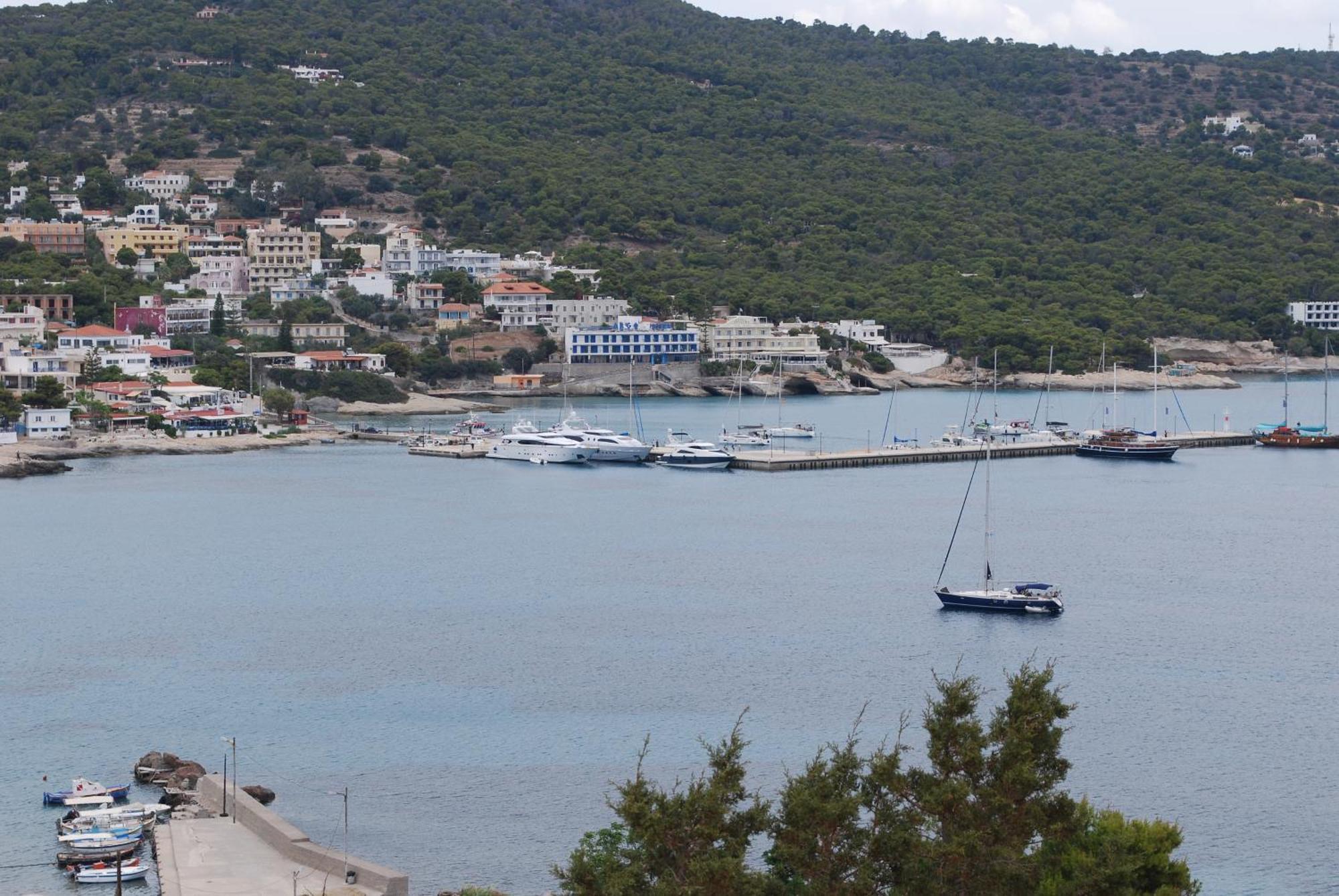 Sunset Rooms Agia Marina  Eksteriør bilde