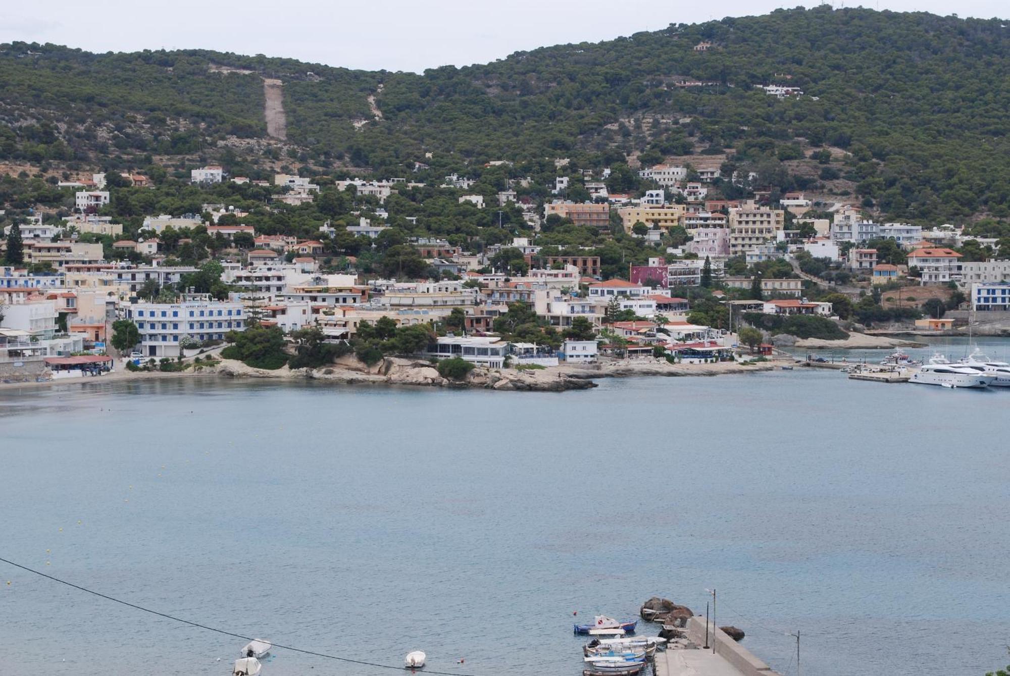Sunset Rooms Agia Marina  Eksteriør bilde